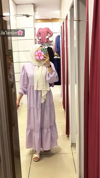 Diğer Lila elbise