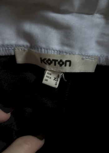 Siyah Salaş Kumas Pantolon - Görsel 4