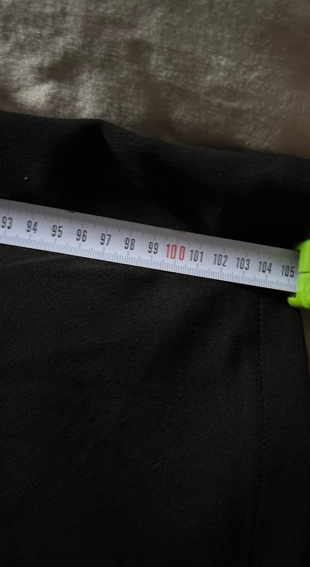 Siyah Salaş Kumas Pantolon - Görsel 3