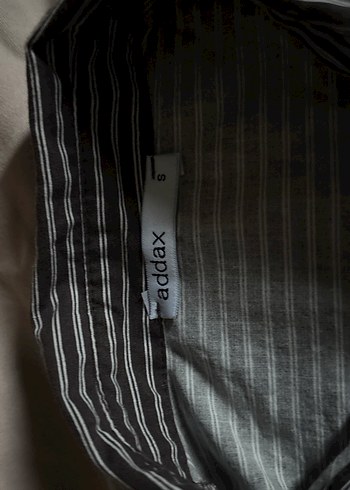 Kadin Bordo Beyaz Çizgili Gomlek - Görsel 2