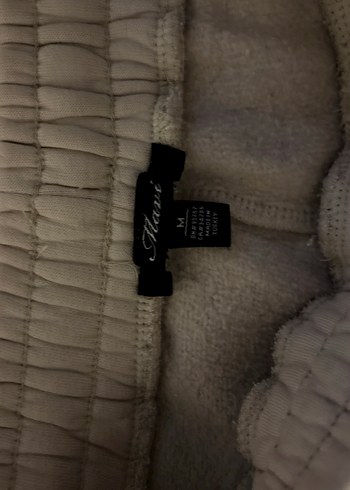 Bej Rahat Kesim Kadın Eşofman Altı - Görsel 2