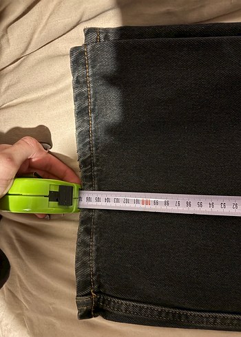 Eskitilmi Siyah Denim Kadın Kot Pantolon - Görsel 2