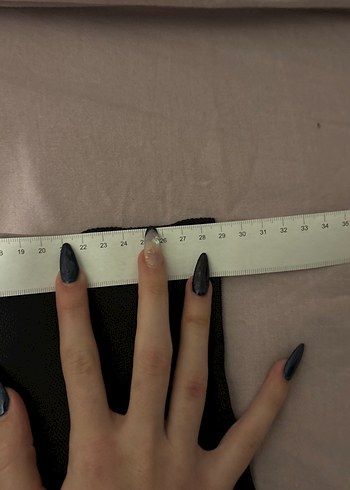 Siyah Pilili Mini Etek - Görsel 5