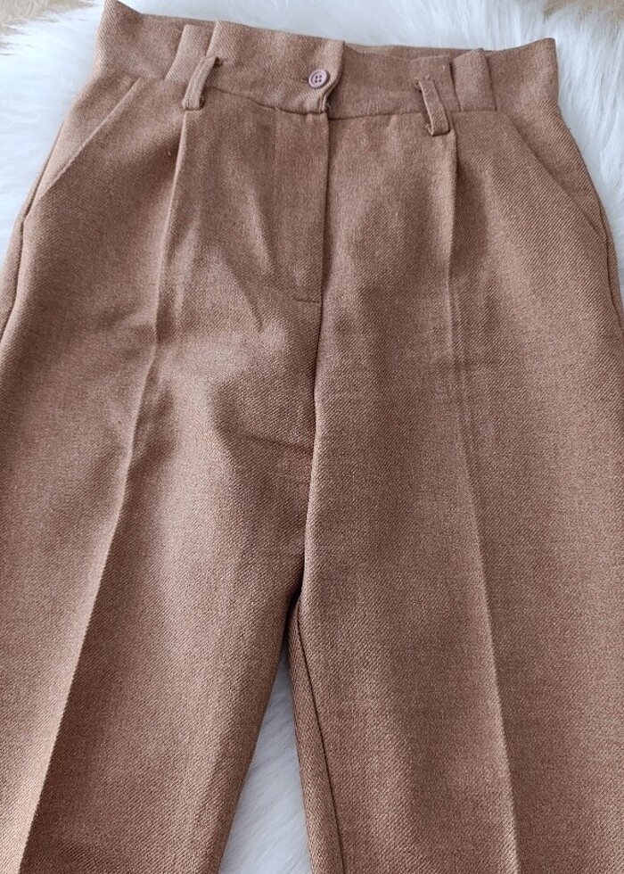 Yün efekt pantolon  - Görsel 4