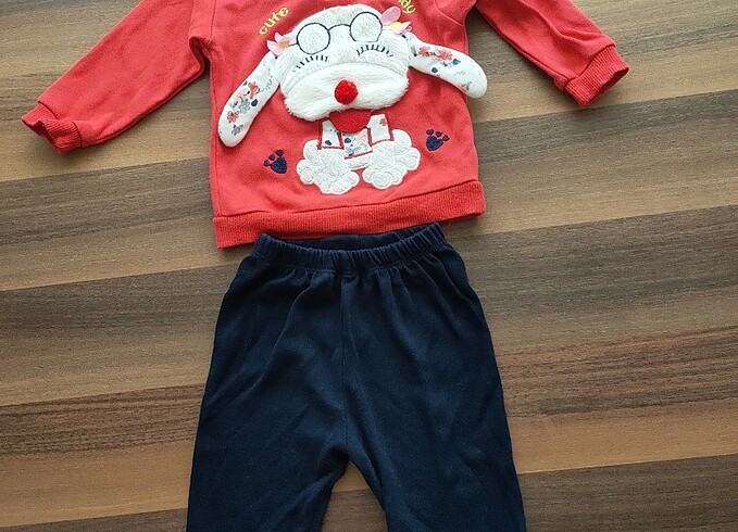 Bibaby 9-12 ay kız çocuk takim