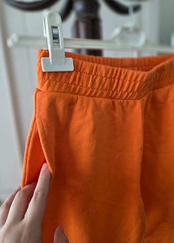 Turuncu Kadın Rahat Kesim Eşofman Altı - Görsel 3