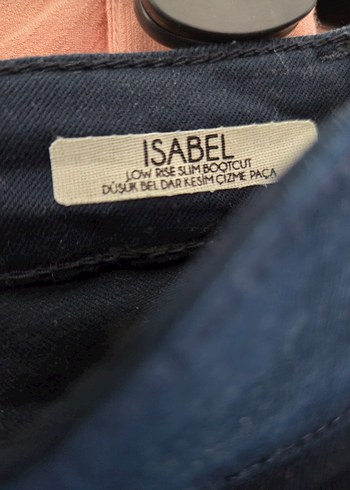 Lacivert Kadın Kot Pantolon - Görsel 4