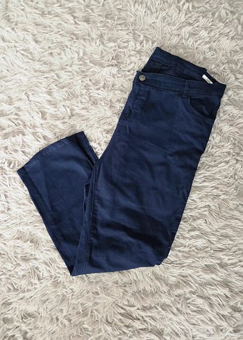 Lacivert Kadın Kot Pantolon - Görsel 7