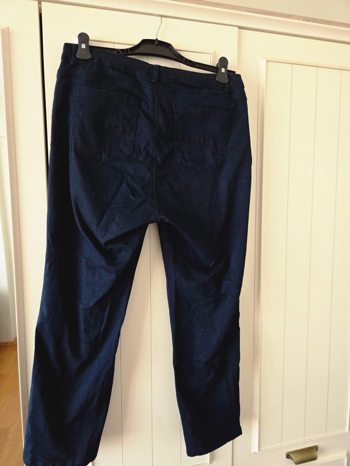 Lacivert Kadın Kot Pantolon - Görsel 2