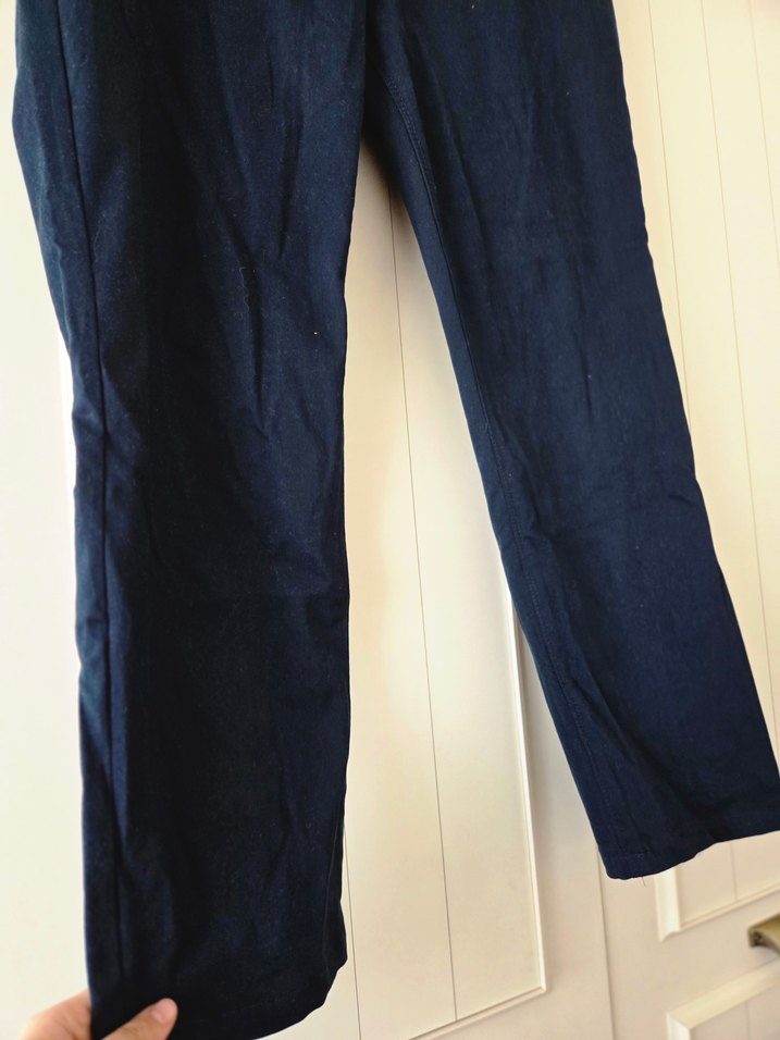 Lacivert Kadın Kot Pantolon - Görsel 3