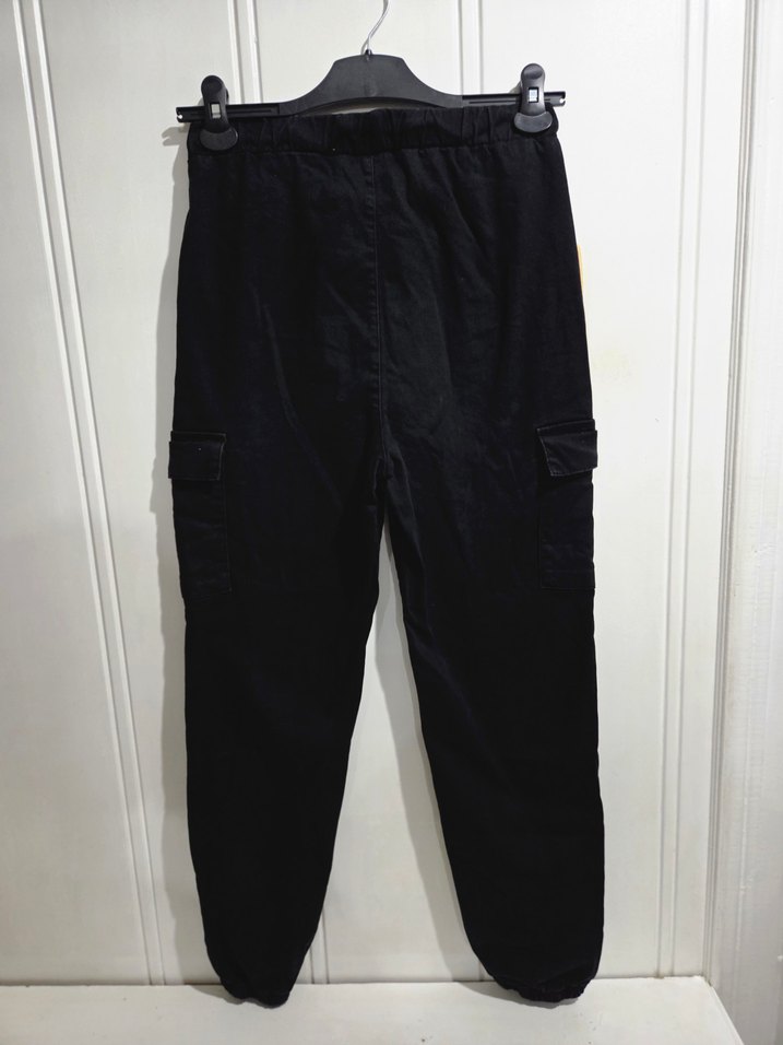 Siyah Erkek Çocuk Jogger Pantolon - Görsel 2