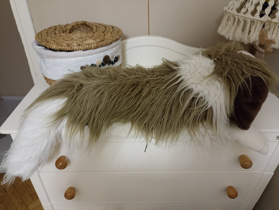 Peluş Tüylü Köpek - Görsel 2