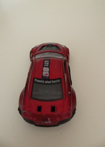 Kırmızı Mini Oyuncak Araba - Görsel 4