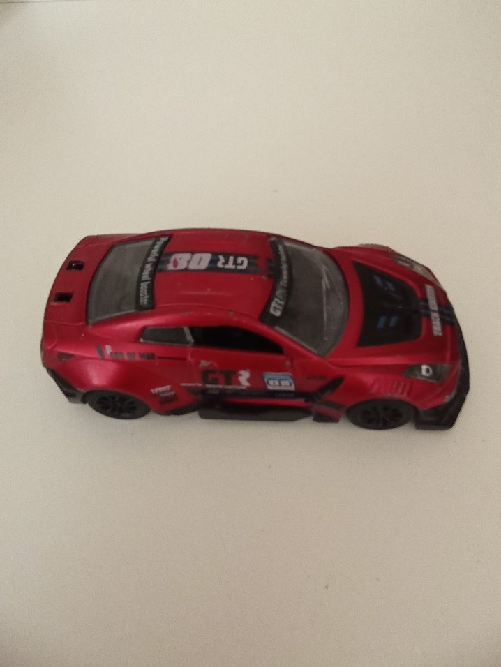 Kırmızı Mini Oyuncak Araba - Görsel 2