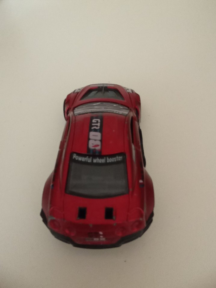 Kırmızı Mini Oyuncak Araba - Görsel 4