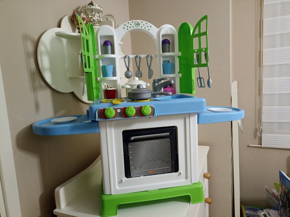 Yeşil Mutfak Oyuncak Seti - Görsel 3