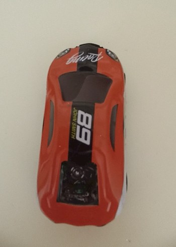 Renkli Turuncu Mini Oyuncak Araba - Görsel 4