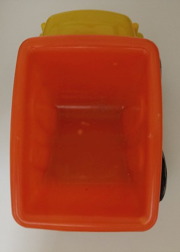 Renkli Sarı Turuncu Kinetik Kumlu Oyuncak Kamyon - Görsel 3