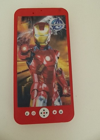 Renkli Kırmızı Avengers Eğitim Oyuncağı - Görsel 2