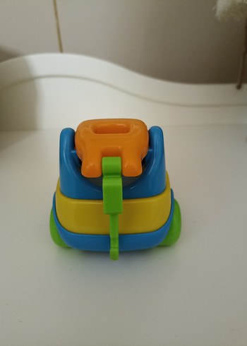 Renkli Polesie Oyuncak Vinç Araba - Görsel 4