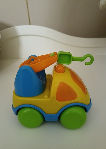 Renkli Polesie Oyuncak Vinç Araba - Görsel 2