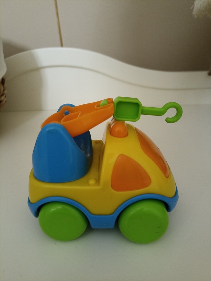 Renkli Polesie Oyuncak Vinç Araba - Görsel 2