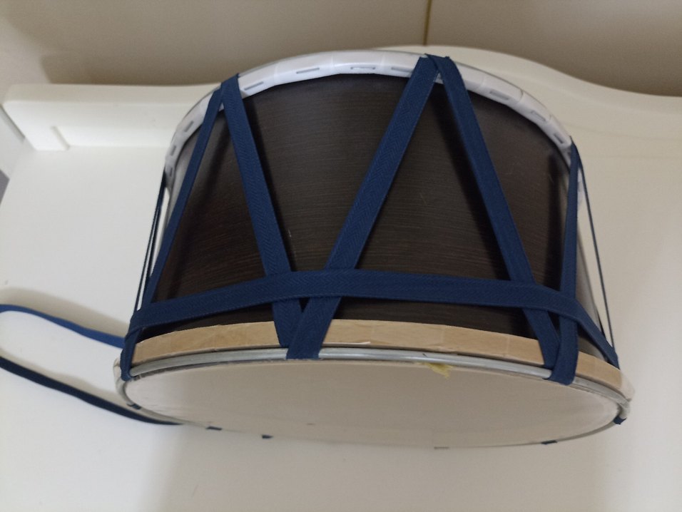 Bej Parlak Davul - Görsel 3