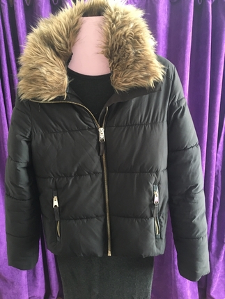 xs Beden siyah Renk Bershka mont