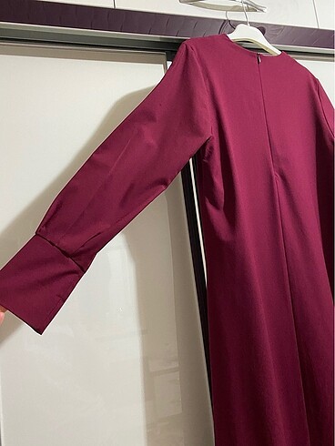 44 Beden bordo Renk Elbise