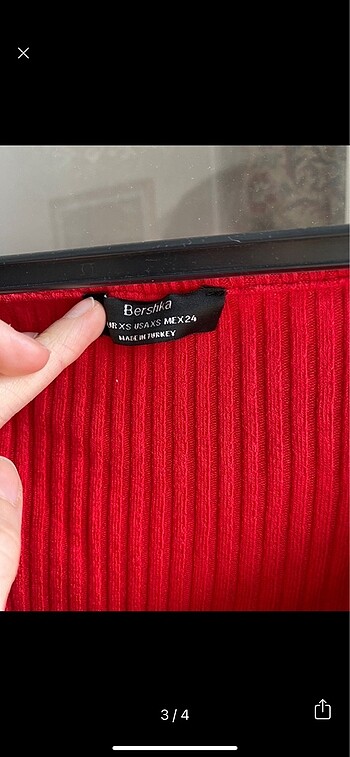 xs Beden Bershka kısa elbise