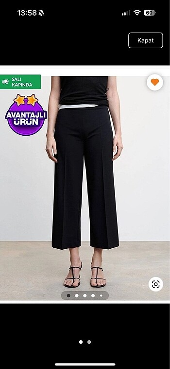 Culotte pantolon