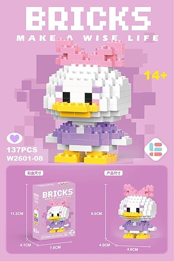 Daisy Duck Lego