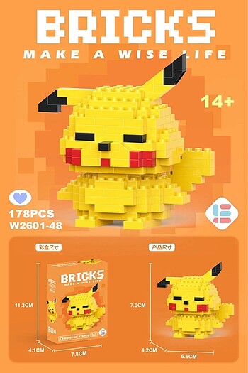 Pikachu Lego