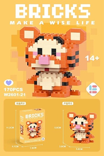 Diğer 3 adet bricks