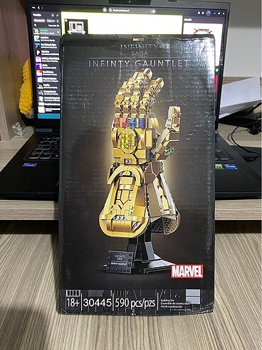 Thanos ve iron man eldiven lego