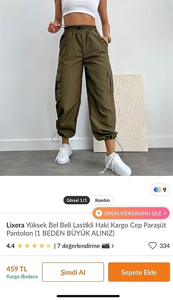 Kargo Pantolon
