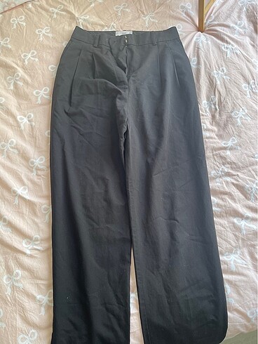 38 Beden Mango siyah palazzo pantolon