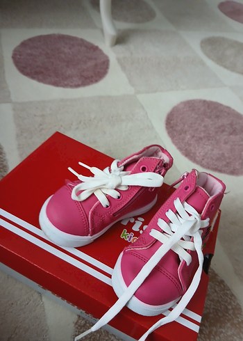 Kız Çocuk Pembe Baskılı Spor Ayakkabı - Görsel 3