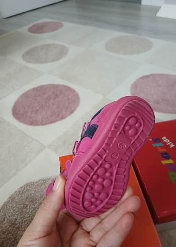 Kız Bebek Pembe İlk Adım Ayakkabısı - Görsel 3