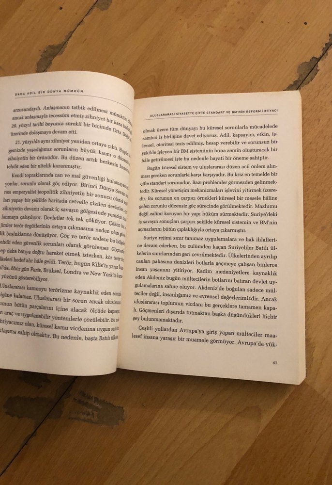 Recep Tayyip Erdoğan - Daha Adil Bir Dünya Mümkün - Görsel 2