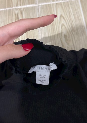 Siyah Kısa Kollu Body primark - Görsel 3