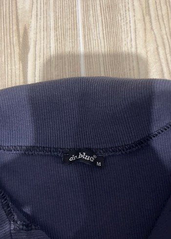 Kız Lacivert Kısa Kollu Polo Tişört - Görsel 3