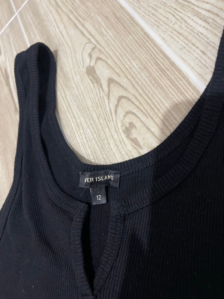 Siyah Crop - Görsel 2