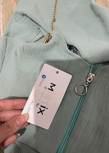 Turkuaz askılı üst - Görsel 3