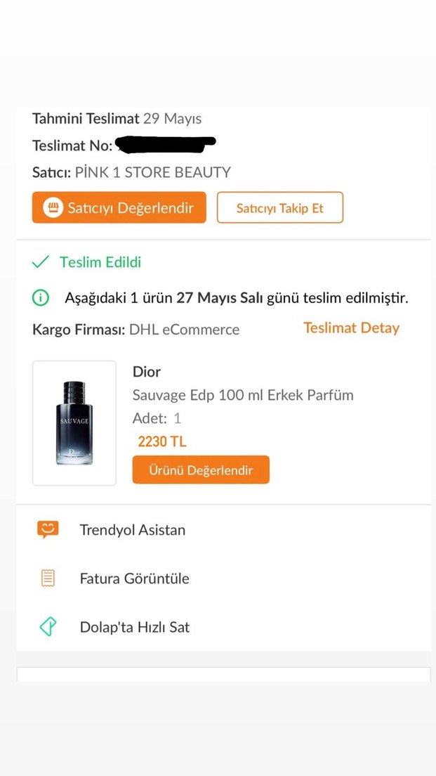 Dior Sauvage Edp 100 ml Erkek Parfümü - Görsel 2