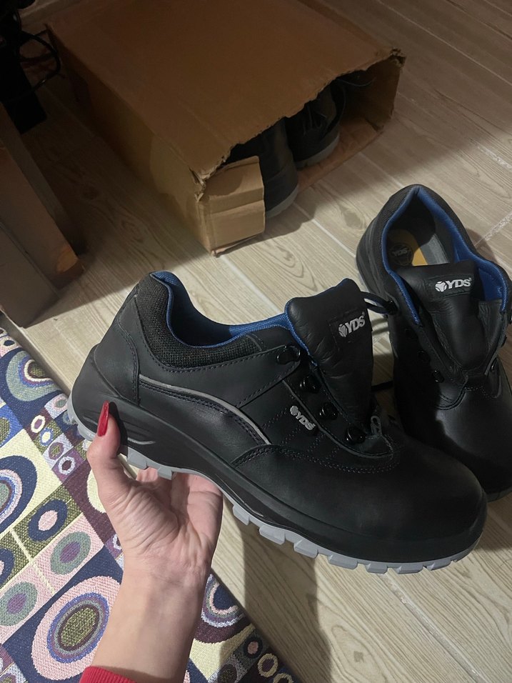 Siyah Erkek iş Ayakkabı yds - Görsel 2
