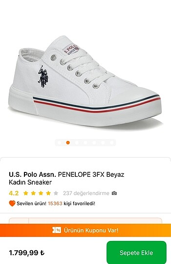 U.S POLO Spor Ayakkabı