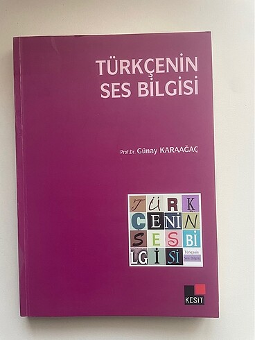 Kitap Türkçenin ses bilgisi