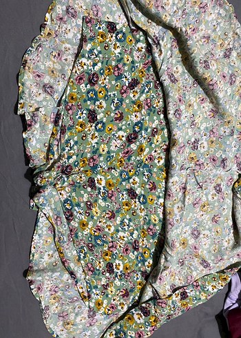 Çiçek Desenli Bohem Mini şort Etek - Görsel 2