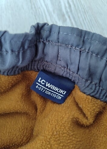 5 Yaş Beden LCW waikiki çocuk içi polar pantolon eşofman 